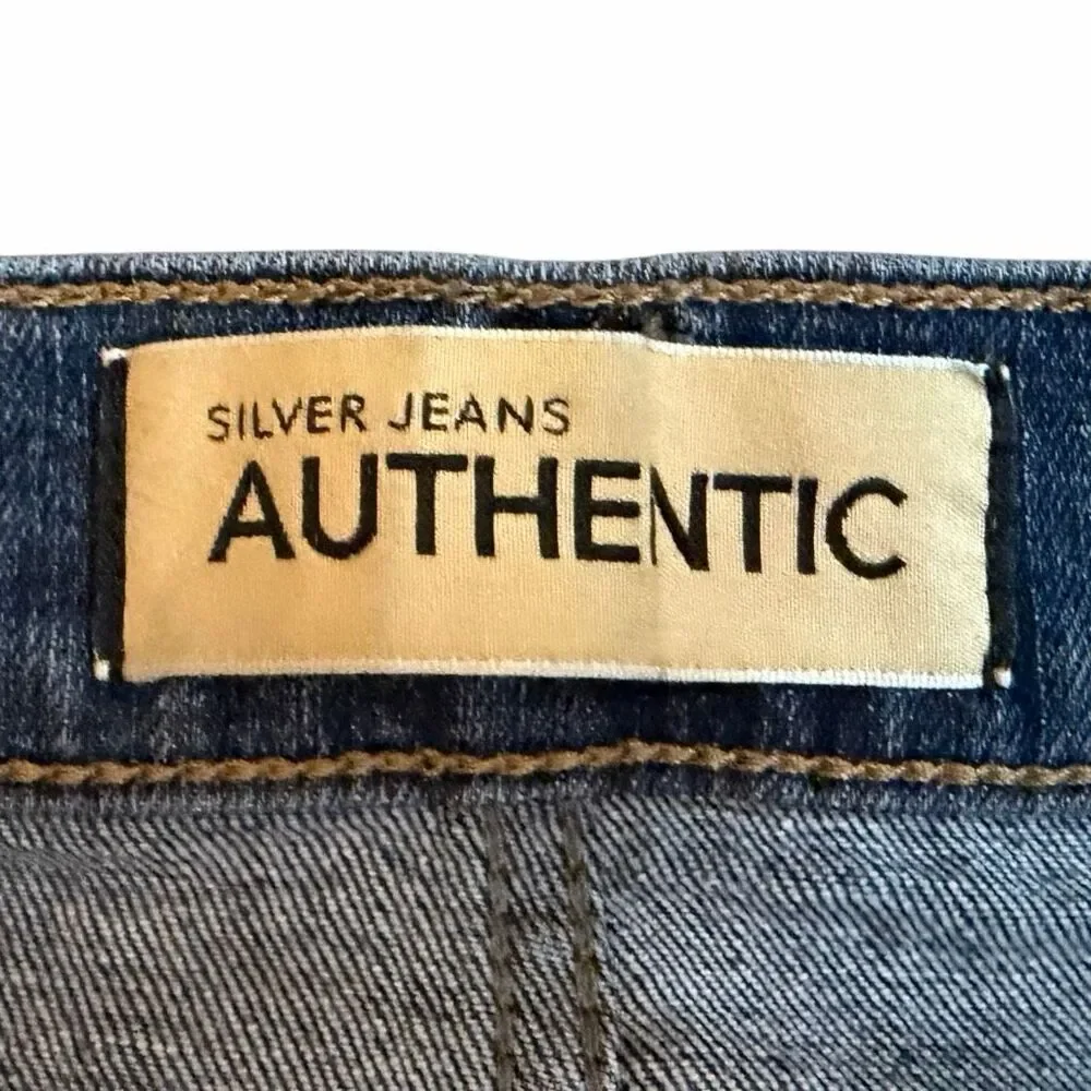 Mens Silver The Relaxed Denim Jeans - W34 L32